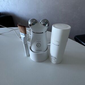NuFace White and Silver Toning Device Set